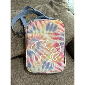 Fit & Fresh Ivory Ella Ryane Insulated Tie Dye Lunch Box Kids Elephant L…